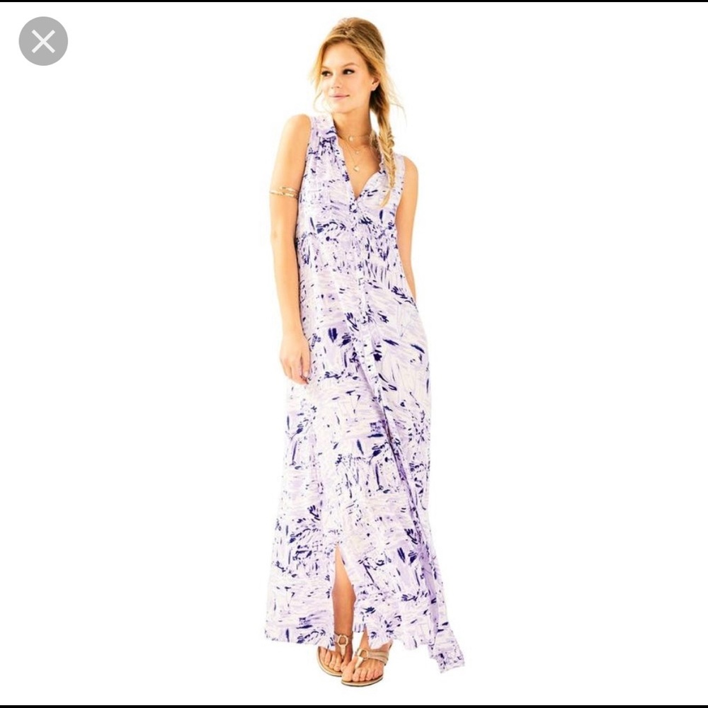 🎉Host Pick 🎉 Lilly Pulitzer Maxi Dress, XL, EUC